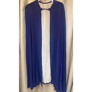 VINTAGE NURSES Type CLOAK CAPE FULL LONG STYLE NAVY & Cream C1940’s